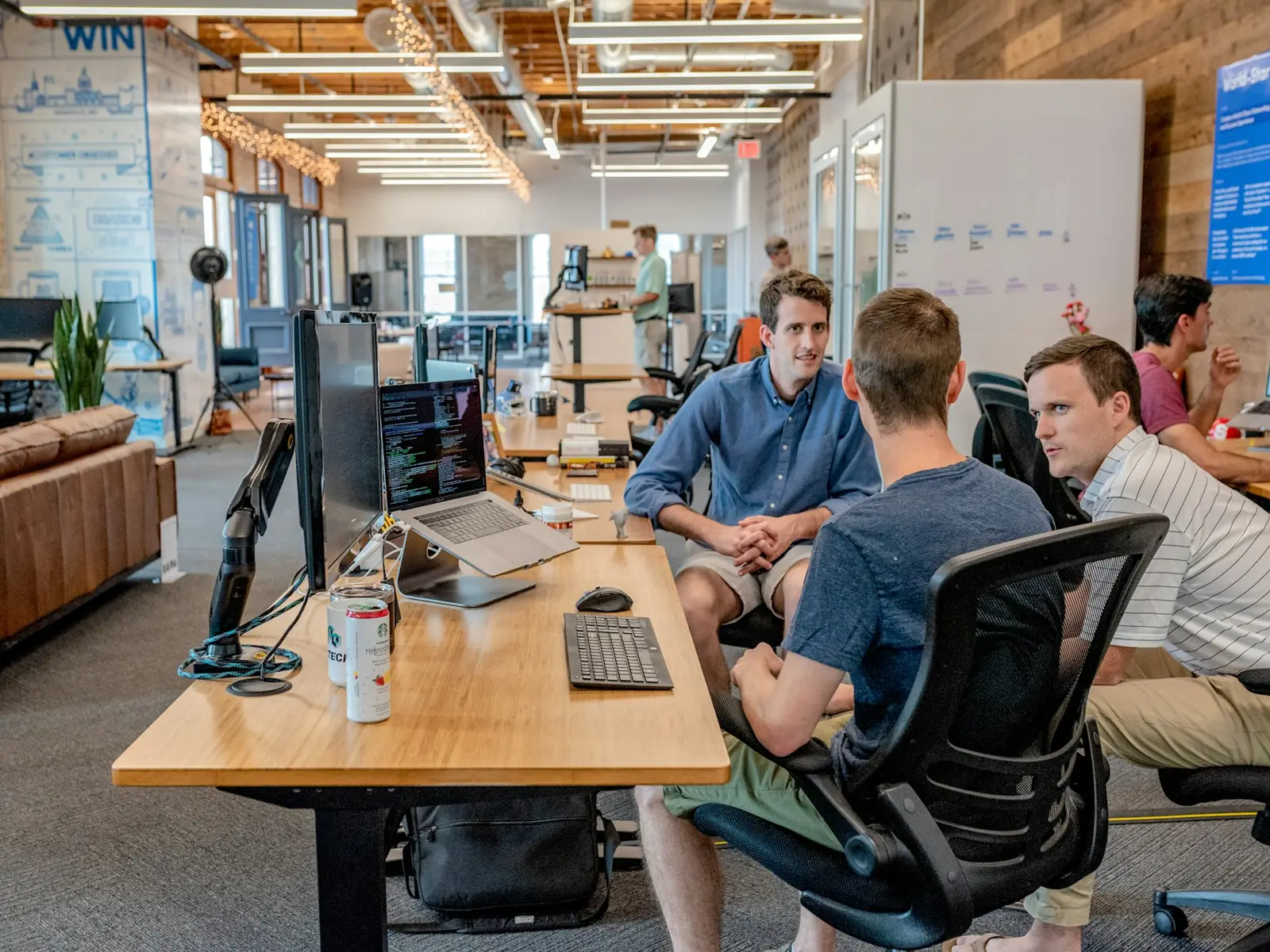 The August Prime team in a planning session